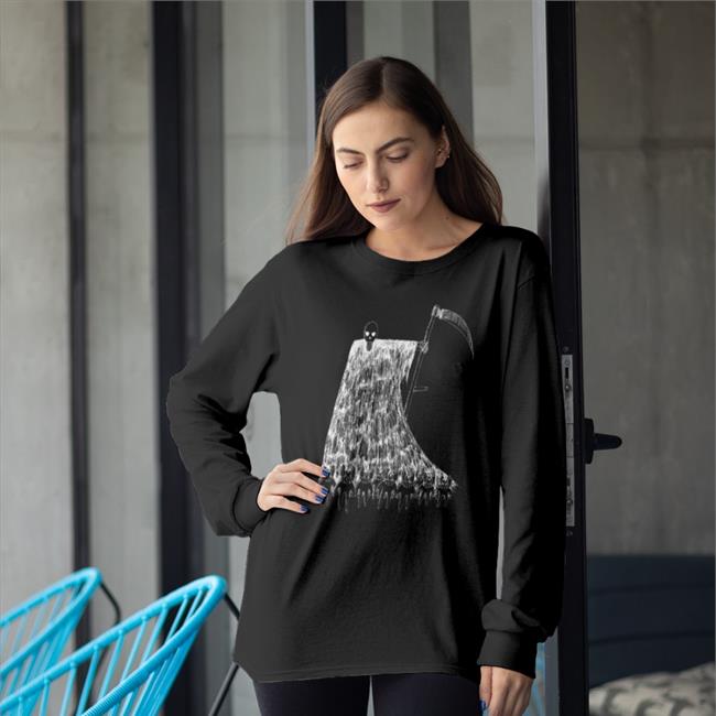 Stanley Donwood Radiohead Merch Grim Reaper Shirt