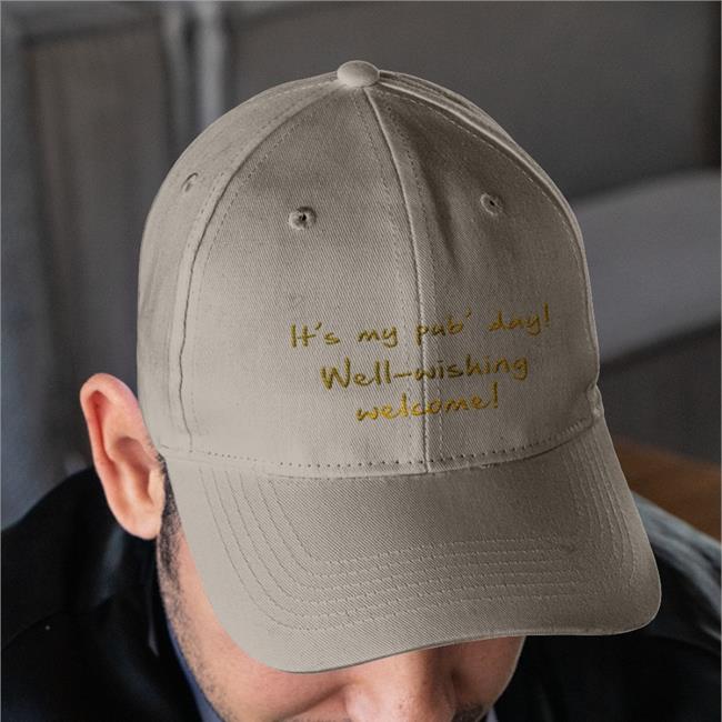 It's My Pub' Day Well-Wishing Welcome T Shirt Blacjk Paul Howard