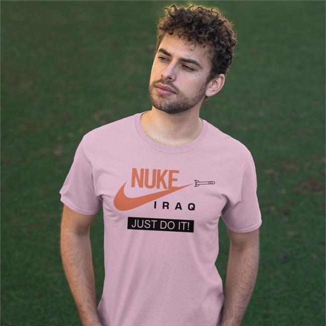 Nuke Iraq Just Do It Limited Edition Hoodie White New