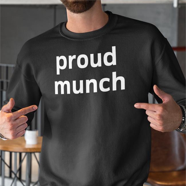 Proud Munch Long Sleeve T Shirt Hubert Plant Emoji