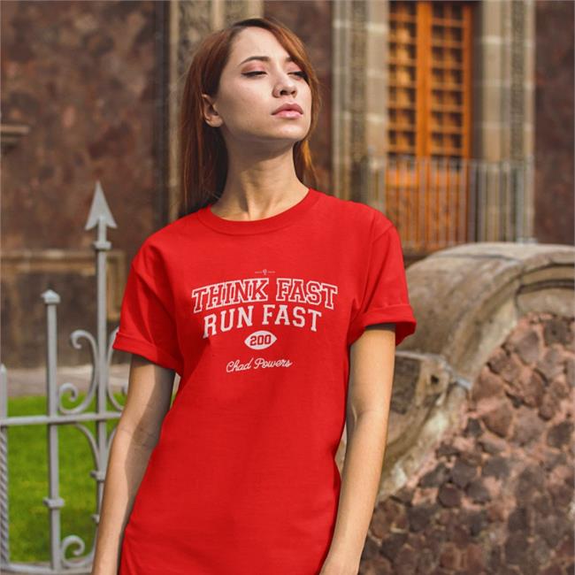 Think Fast Run Fast T Shirt
