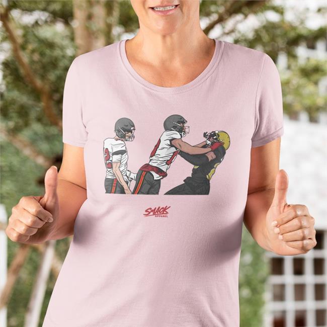 Smack Apparel Talkin The Talk That's Our Quarterback Push Shirt