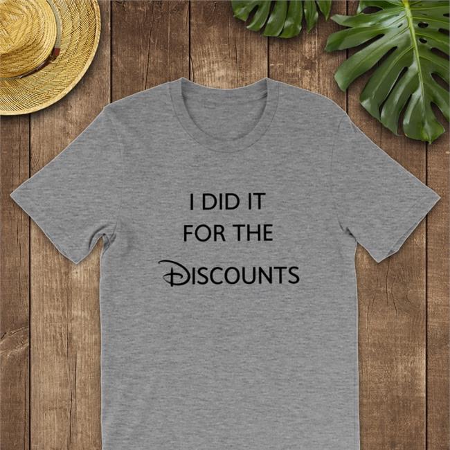 I Did It For The Discounts Hoodie Joey Jones