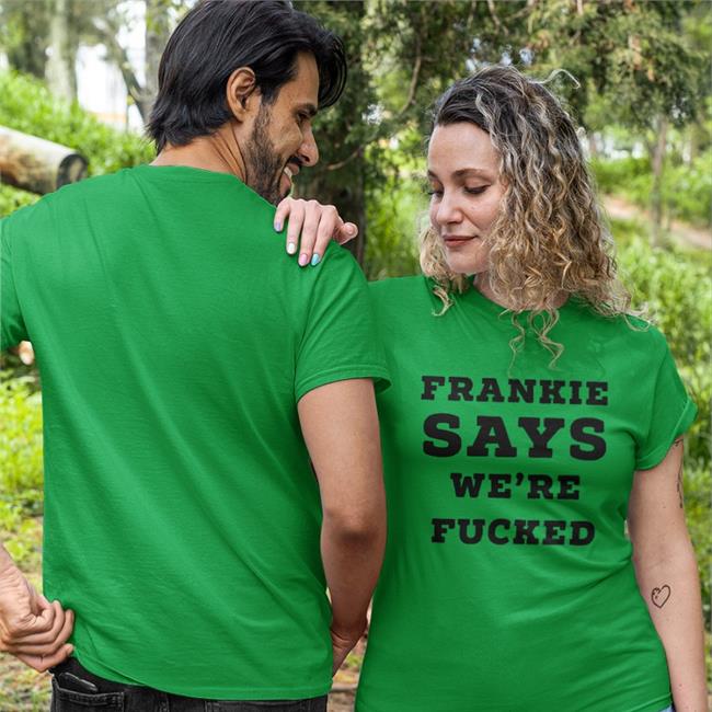 Andy Bowers Frankie Says We're Fucked Tee Shirt Evilpez4