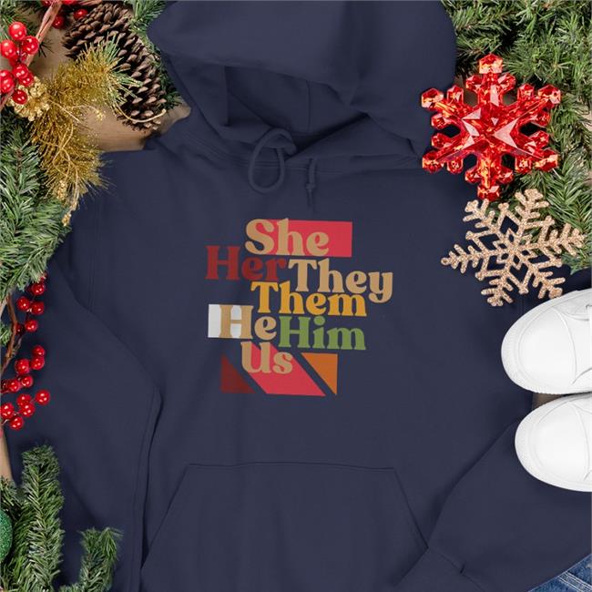 Libs Of Tiktok She Her They Them He Him Us Classic Shirt Red Libsoftiktok
