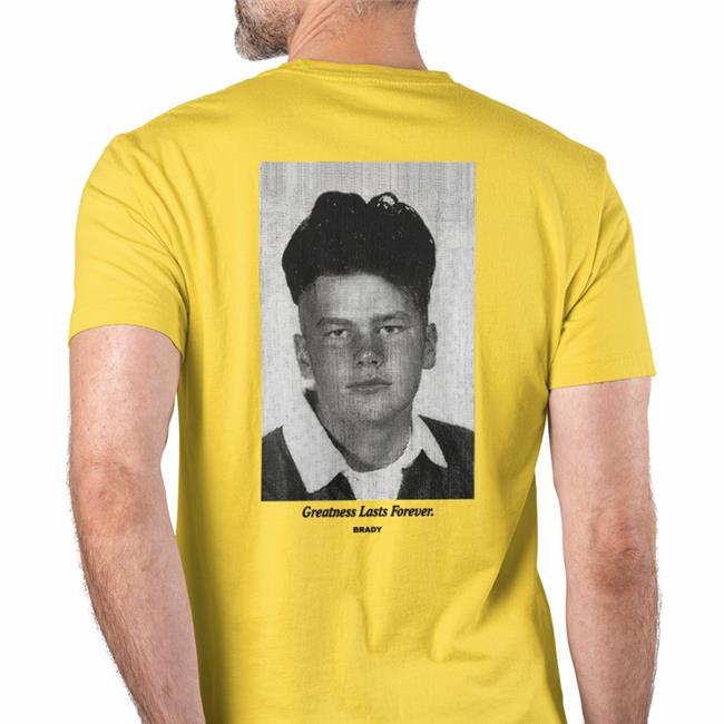 Greatness Lasts Forever Brady Tom Brady Tee Sports Illustrated White