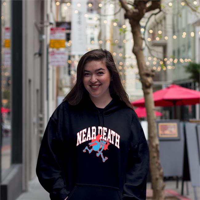 Near Death Experience Shop Arch Devil Black Hoodies MovementsCA