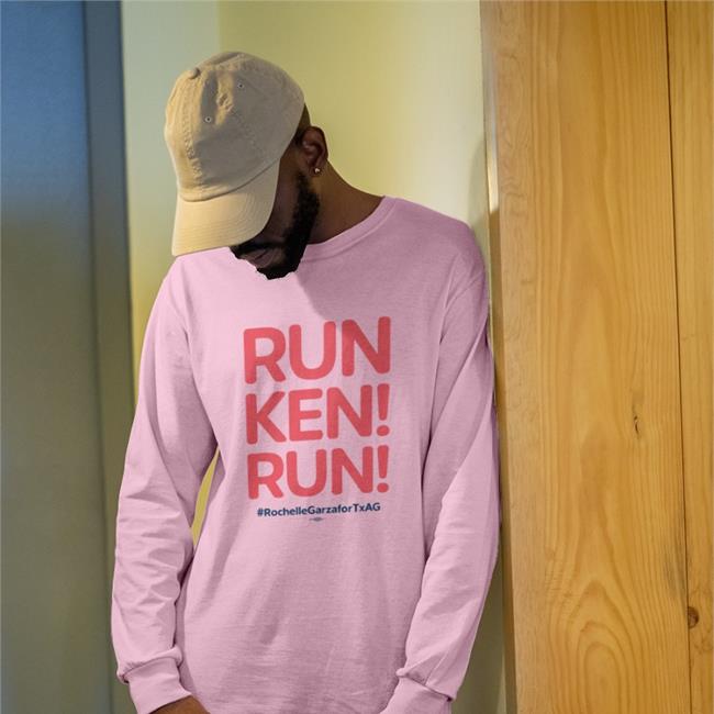 Rochelle Garza For Texas Attorney General Merch Run Ken Run Tee Shirt