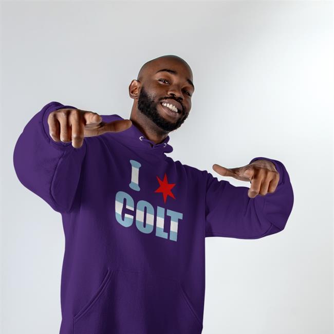 Aew Shop Pro Wrestling Tees Store Chicago Flag I Colt Hoodie Colt Cabana