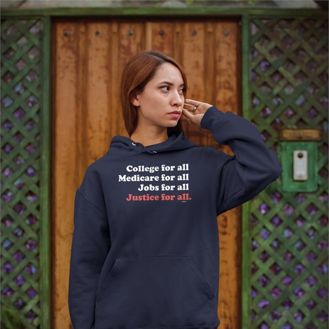 Broke Ass Stuart College For All Medicare For All Justice For All Tee shirt