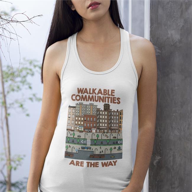 Nathan Allebach Merch Walkable Communities Are The Way Hoodie