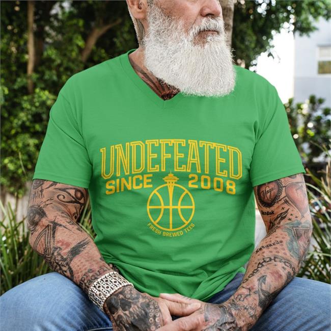 Rob Perez Undefeated Since 2008 Crewneck Fresh Brewed Tees