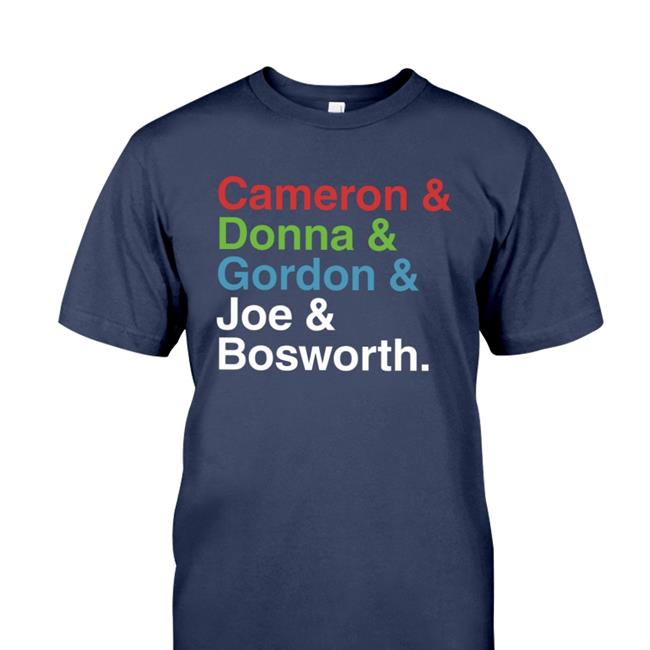 Mina Kimes Cameron & Donna & Gordon & Joe & Bosworth Tee Shirt Black