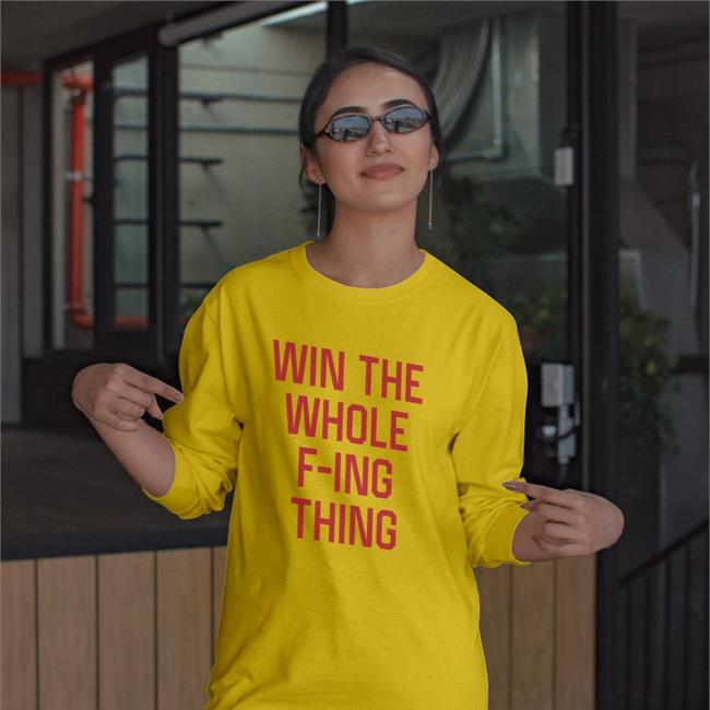 Homage Shop Win The Whole F-Ing Thing Hoodies Craig Fountain
