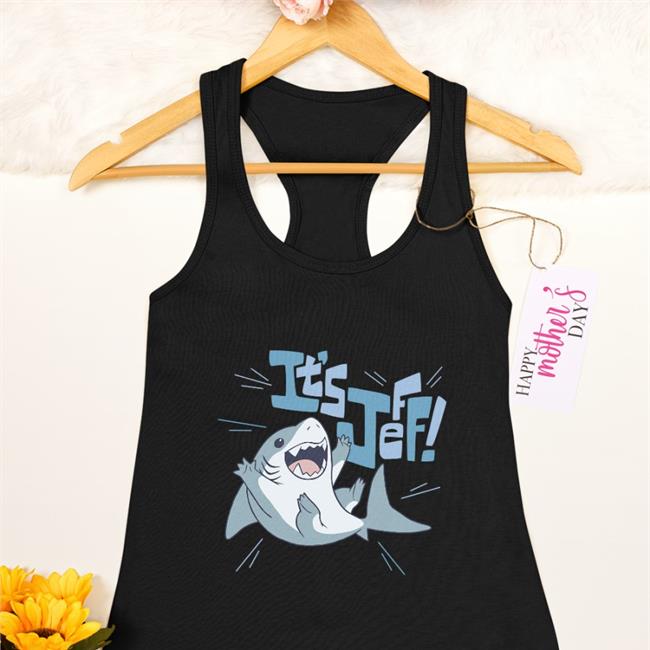It's Jeff Hooded Sweatshirt The Landshark
