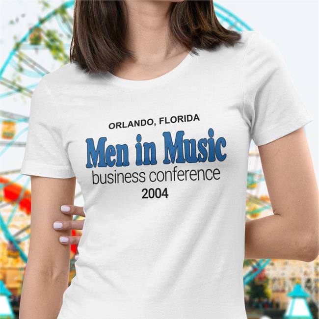 Benito Skinner Orlando Florida Men In Music Business Conference 2004 T Shirt Bennydrama7