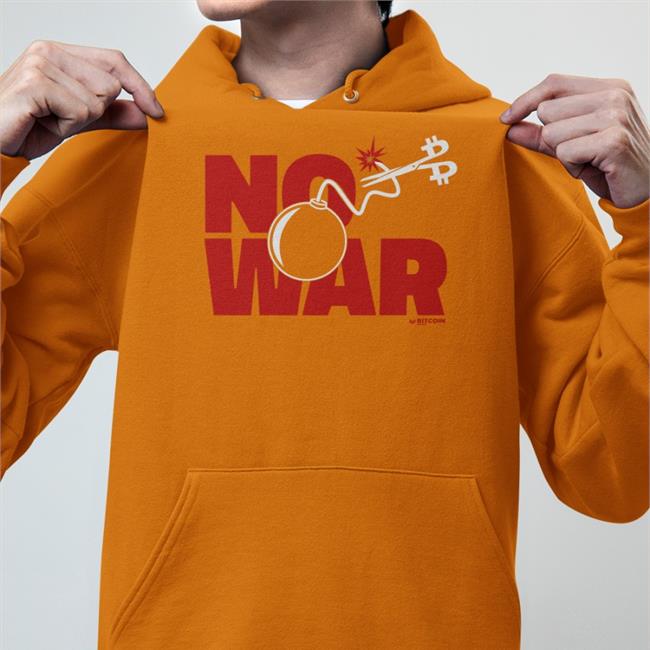 Bitcoin Magazine Store No War Long Sleeve T Shirt YungGucciT