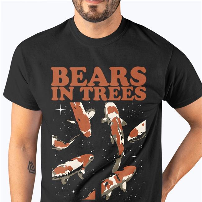 Bears In Trees Merch Aquarium Crewneck