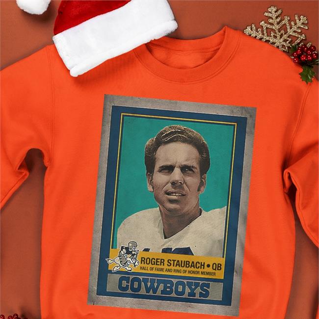 Roger Staubach QB Hall Of Fame And Ring Of Honor Member Dallas Cowboys Shirt Kohls Merch Dak Prescott