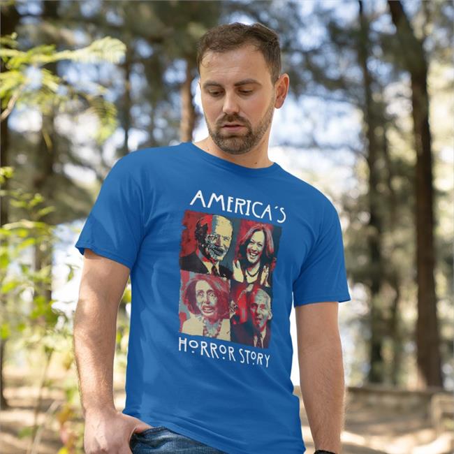 Kamala Harris Biden Nancy Pelosi Anthony Fauci America's Horror Story Hoodie Catherine