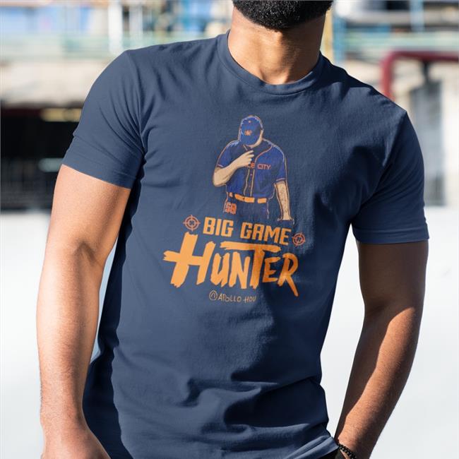 Big Game Hunter T Shirt Navy Big Game Hunter T Shirt Navy