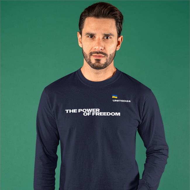 The Power Of Freedom United24 T Shirt Black Zelensky The Power Of Freedom United24 T Shirt