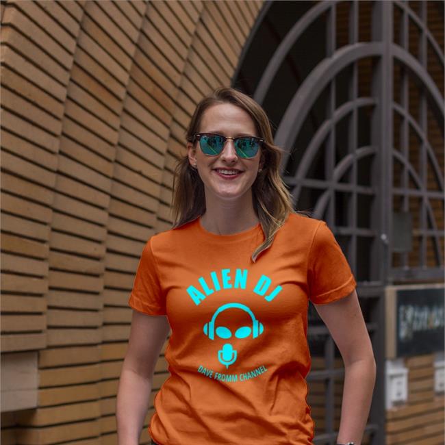 Alien Dj Dave Fromm Channel T Shirt