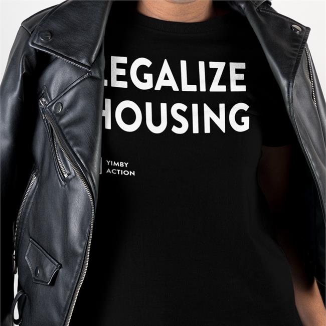 Tesho13 Legalize Housing Baseball Sleeve Tee Black