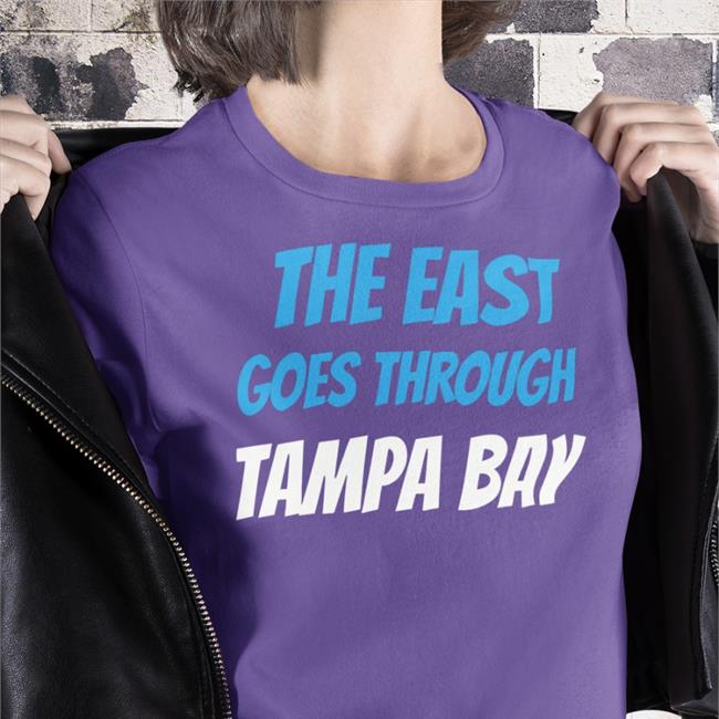 The East Goes Through Tampa Bay Cap Black By Rico Bo$Co