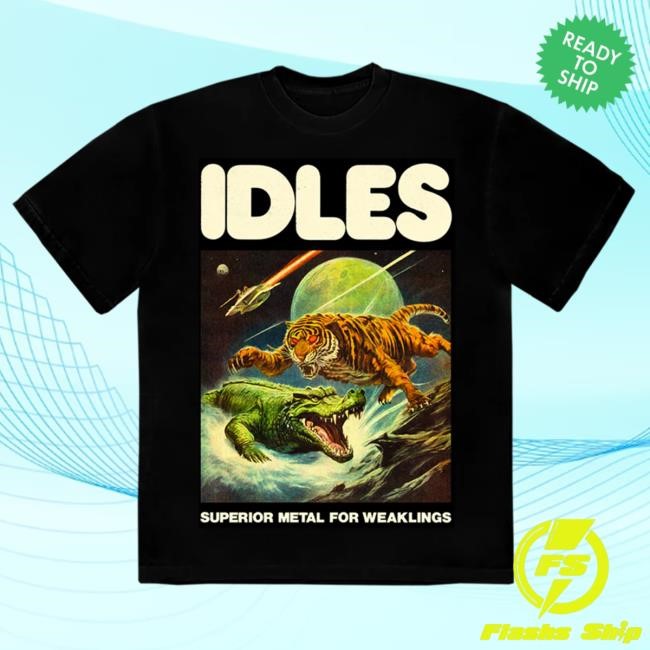 Official Idles Merch Store Shop Idles Band Superior Metal T-Shirts