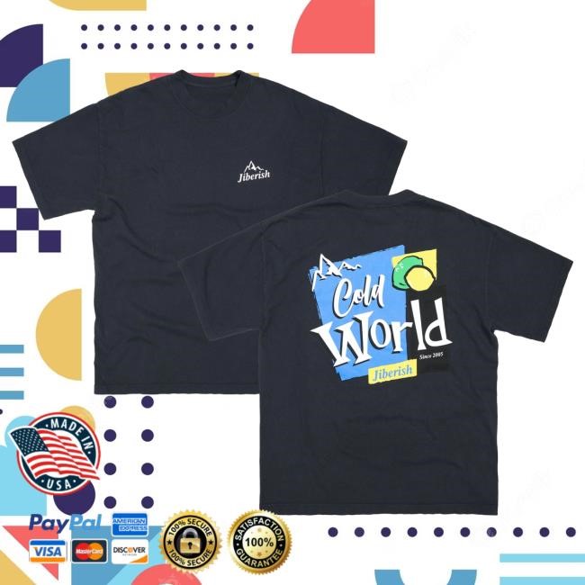 Jiberish Sierra White Tee — scene-ready merch