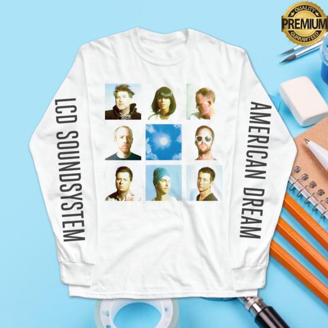 Official LCD Soundsystem Band Faces Sweatshirt