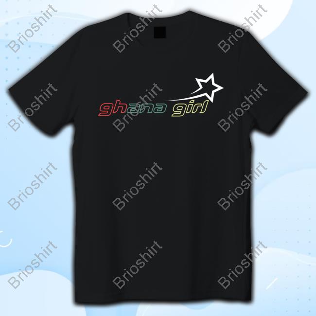 Official Ghana Girl Star Top Shirt