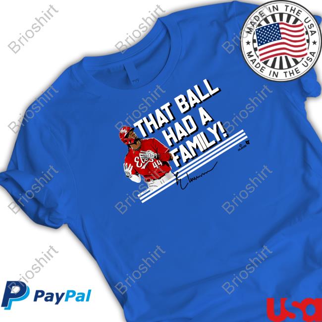 Official Breakingt Elly De La Cruz That Ball Had A Family Long Sleeve Tee