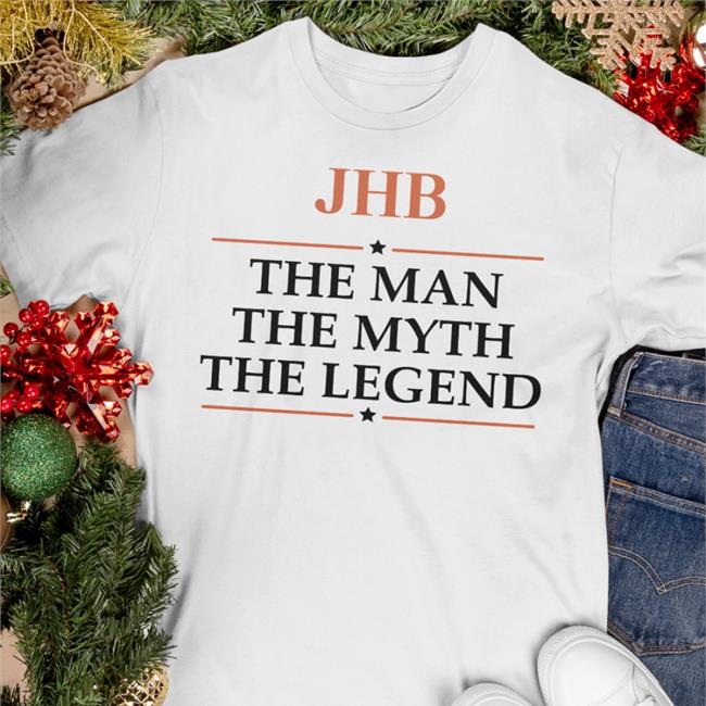 100T Jhbteam Jack CouRage Dunlop JhbTeam JHB The Man The Myth The Legend Shirt White