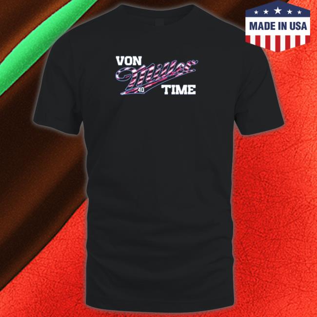 Official Von Miller Time 40 Buffalo Bills T-Shirt