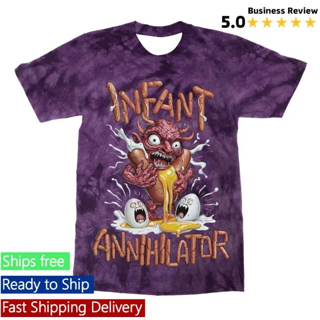 Official Indie Merch Store Shop Infant Annihilator Meat Demon Tees Bruised Boner IndieMerchStore