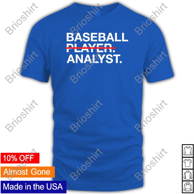 Obvious Shirts Shop Baseball Player Analyst Long Sleeve Tee Will Middlebrooks