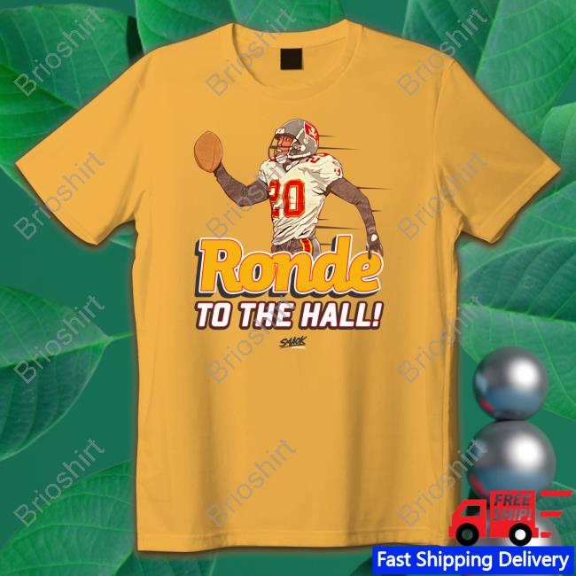 Ronde To The Hall Tee Jon Cooper Smack Apparel Merch Ronde To The Hall Shirts Ronde Barber