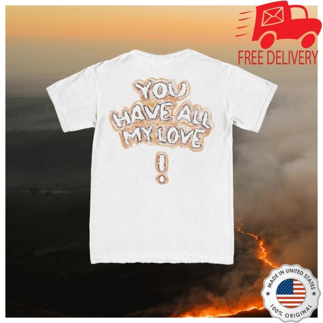 Fresh Artwork Josiah Queen All My Love Tee Minimal Logo
