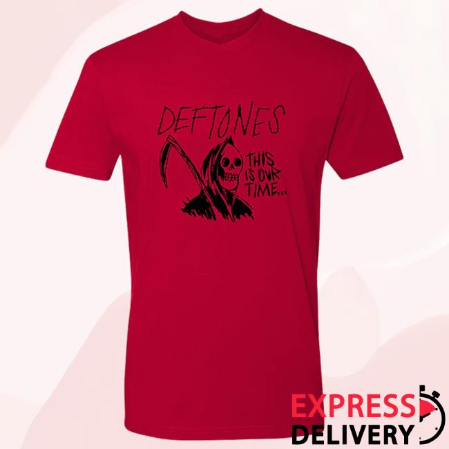 Official Deftones Merch Store Deftones Red Reaper T-Shirt Deftones Shop