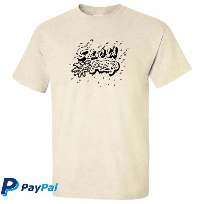 Slow Pulp Fuzzy Logo Shirt Slow Pulp Merch