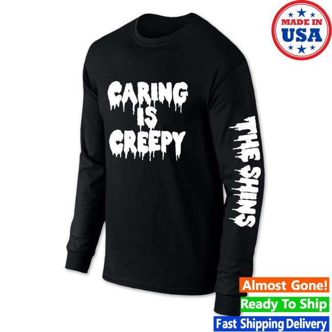 Official Kung Fu Clothing Shop Store Merch The Shins Caring Is Creepy Hoody