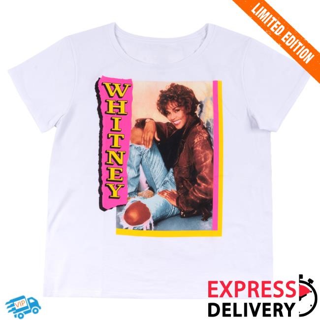 Official Whitney Houston Clothing Whitney Houston Bold Whitney Womens Popover Shirt