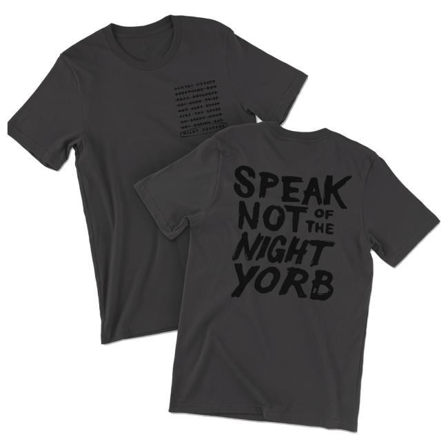 Dropout Apparel Store Night Yorb Anagram Shirt – Dropout