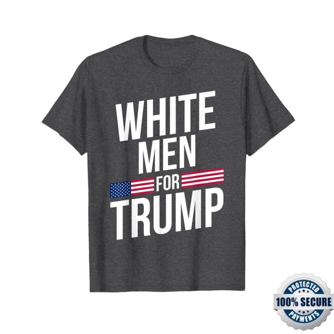 Official White Men For Trump 2024 President Donald Trump 47 Vote Tee