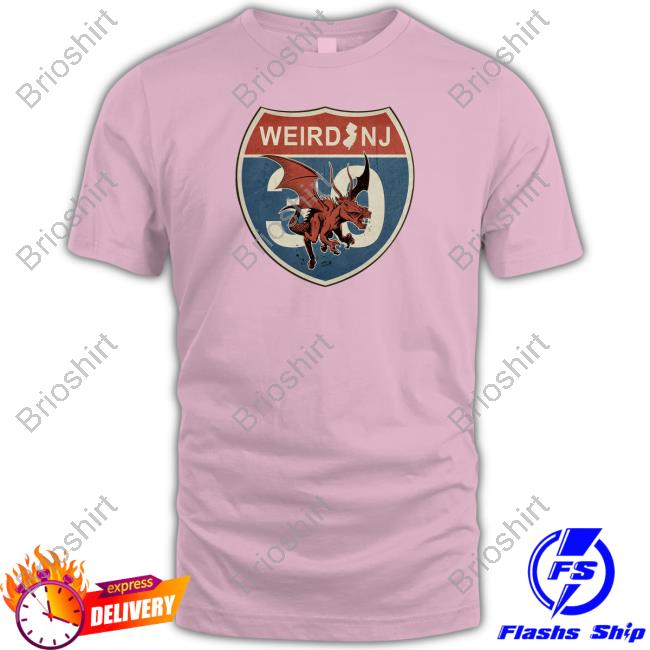 Weird NJ The New Weird Nj 30Th Anniversary Shirt