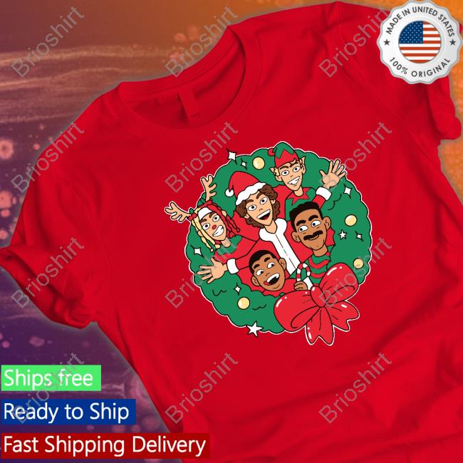 Wreath Christmas Sweatshirt