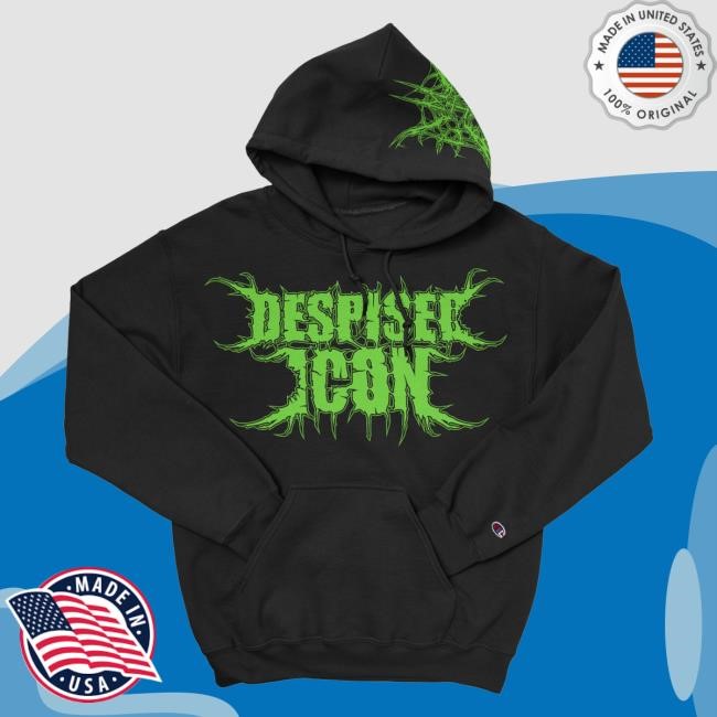 Official Indie Merch Store Shop Despised Icon Champion Keep It Brutal Hooded Sweatshirt IndieMerchStore