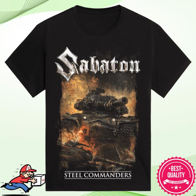 Official Sabaton Merch Store Sabaton Steel Commanders Attractive Shirt Sabaton Shop